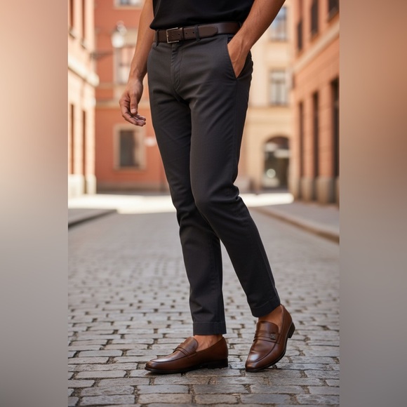 Calvin Klein Men's Brown Loafers (NWOT/BOX) - Picture 5 of 6